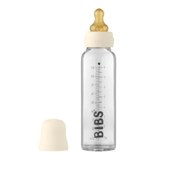 BIBS - Glass Bottle Set - Ivory | Latex