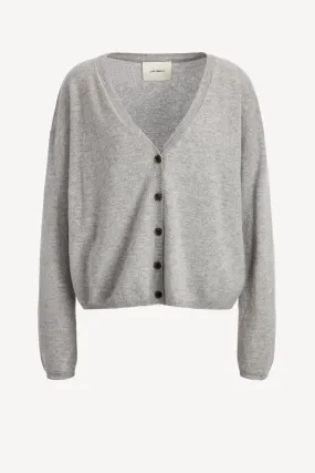 Cardigan Abby in Dove Grey