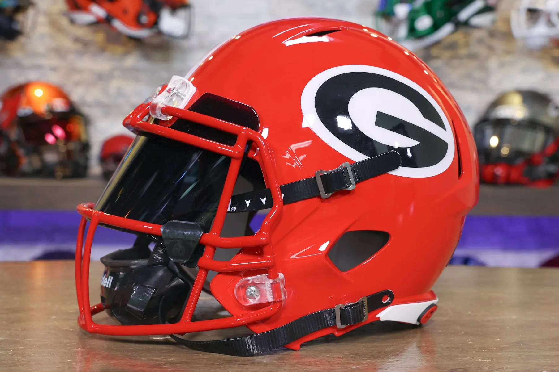 Georgia Bulldogs Riddell Speed Replica Helmet - GG Edition 00247