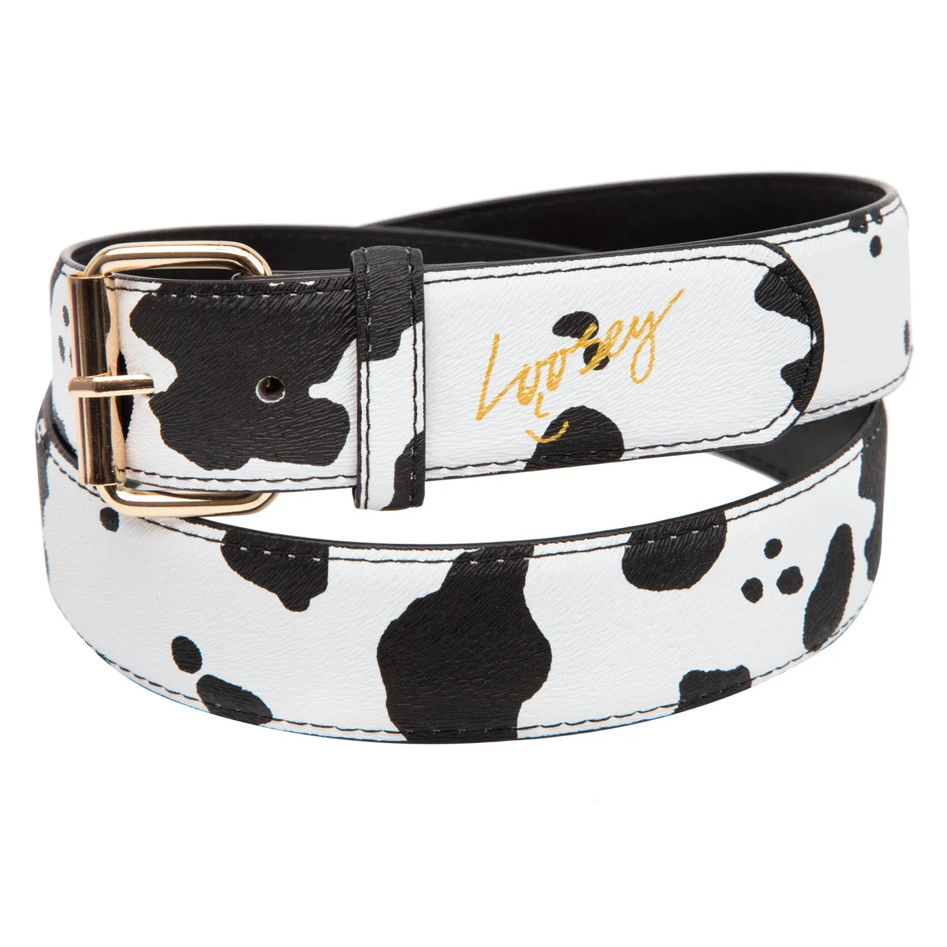 Loosey Moosey Belt Black/White