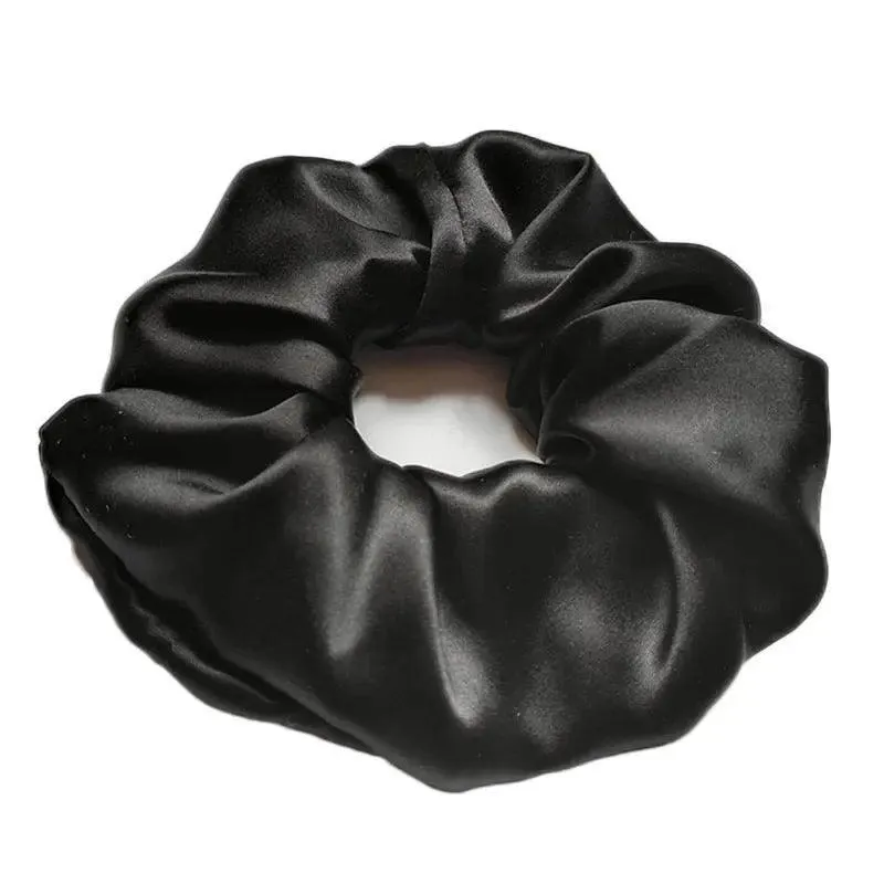 MAC010 hijab scrunchies, silk hair ribbon