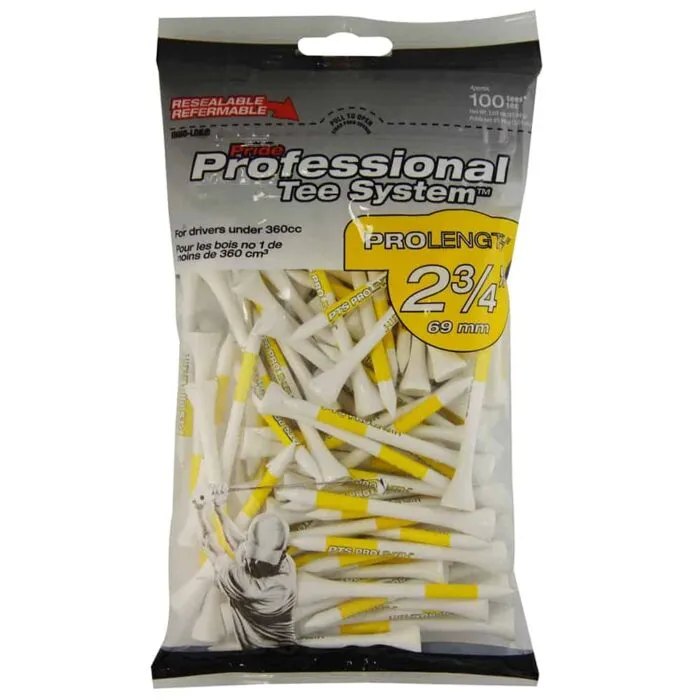 Professional Tee System Wooden Tees Large Pack